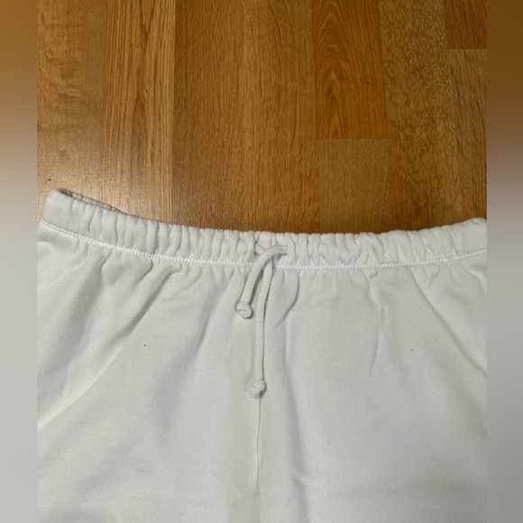 White H&M DIVIDED Straight Leg Sweatpants - Picture 2 of 6